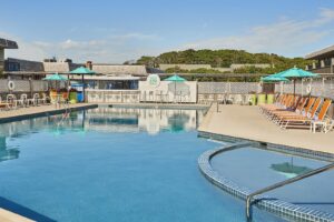 By the Pool at Harbor Hotel Provincetown